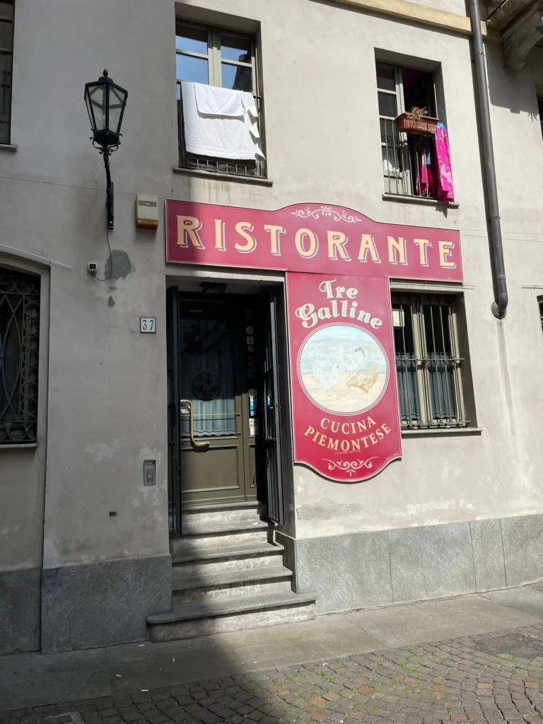 Tre Galline Restaurant Turin