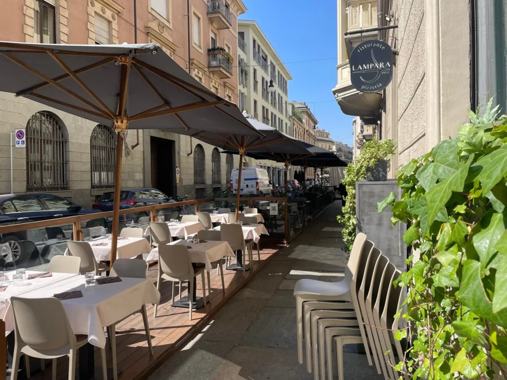 La Lampara restaurant Turin