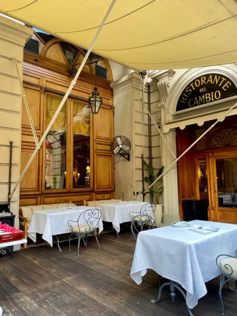Cambio restaurant Turin