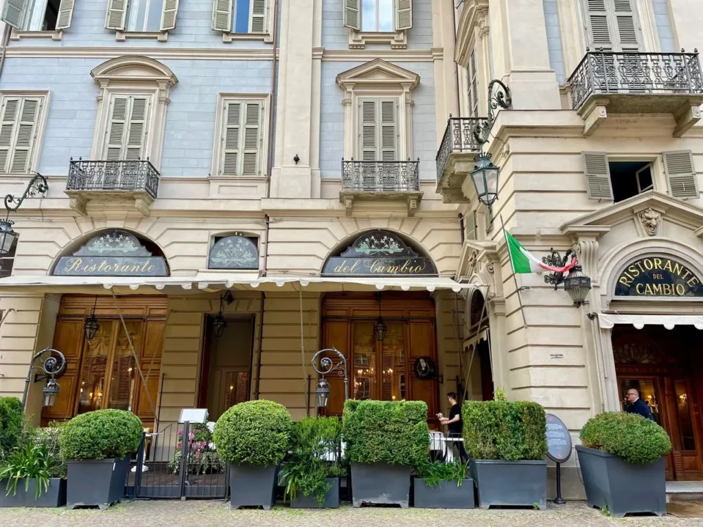 Cambio restaurant Turin