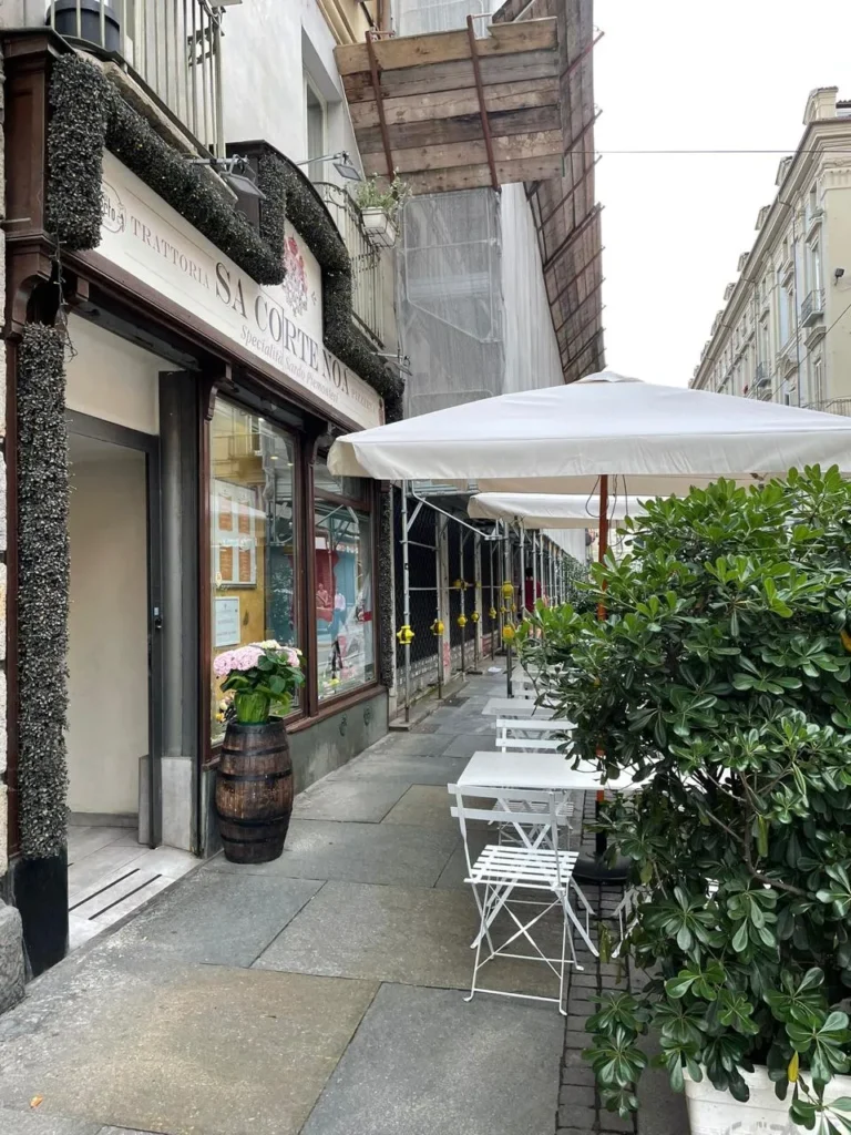 Sa Corte Noa restaurant Turin