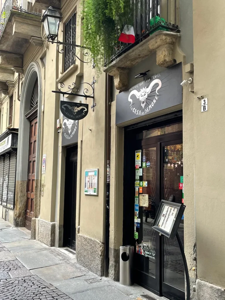 La Casa del Demone restaurant Turin