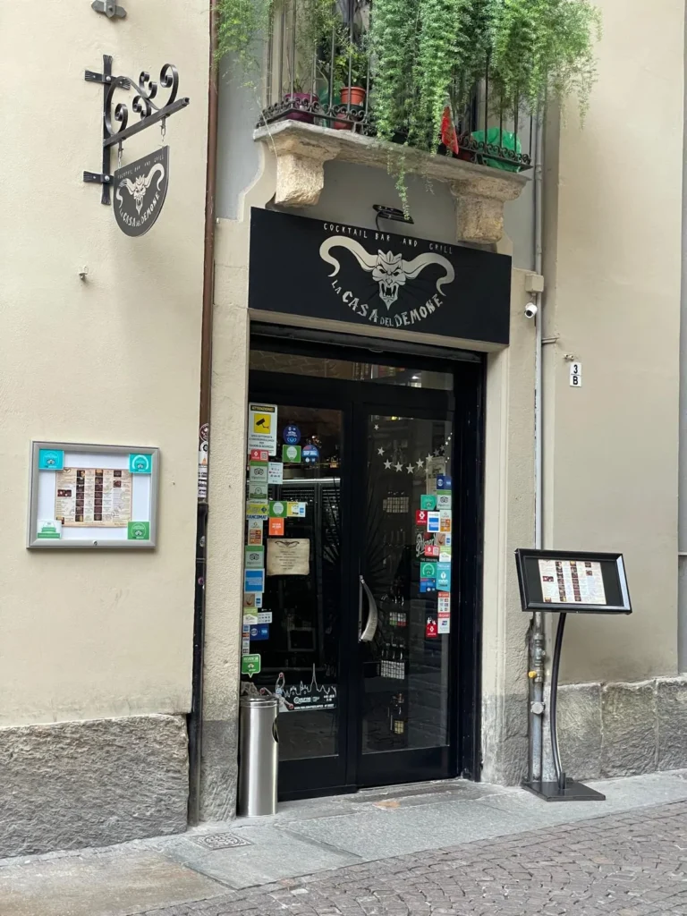 La Casa del Demone restaurant Turin