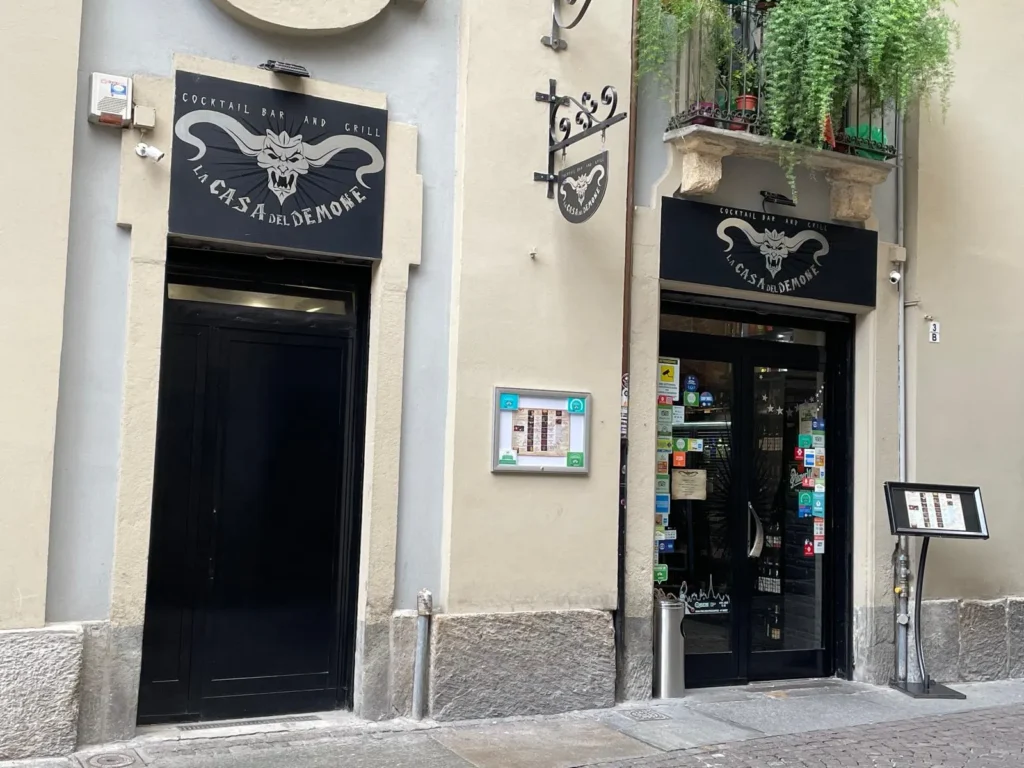 La Casa del Demone restaurant Turin