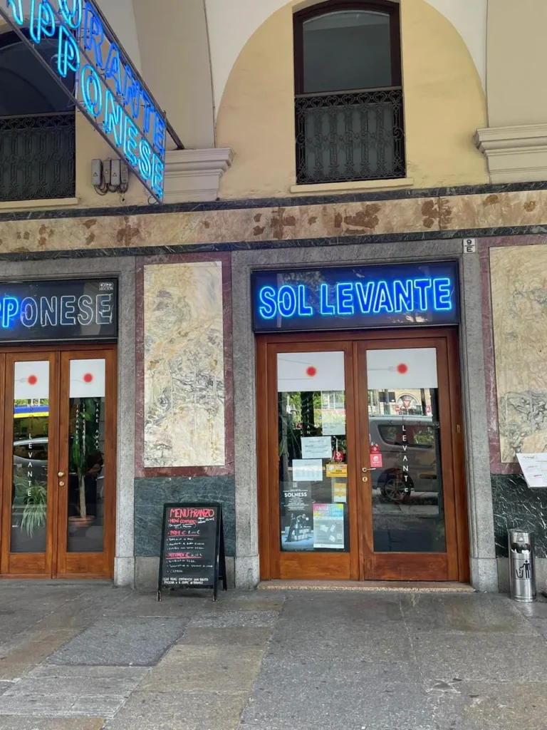 Sushi Sol Levante Turin