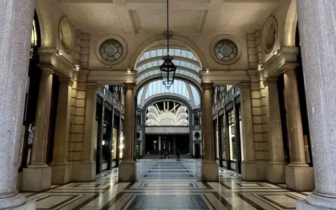 Turin’s covered arcades